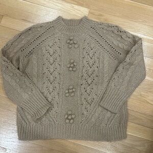 Jcrew Alpaca blend sweater..size small